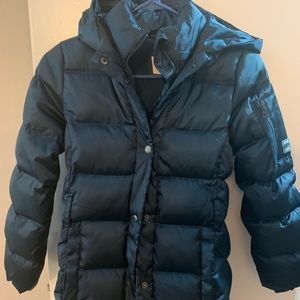 GAP Girls Puffer Jacket Navy